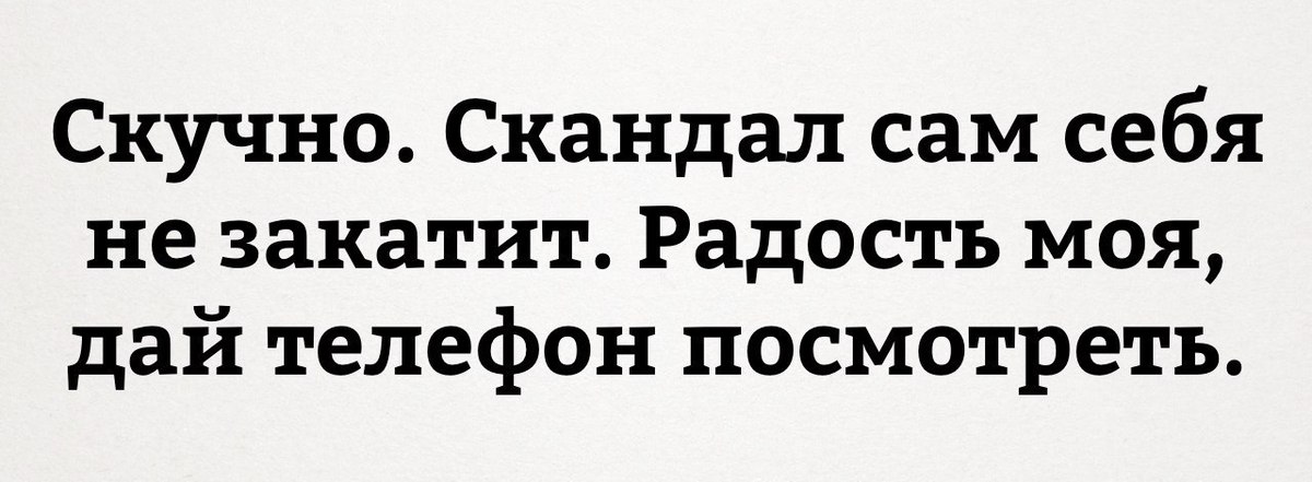 Дай телефон. Скучно скандал сам себя не закатит. Скучно скандал. Дай телефон посмотреть. Скандал сам себе не закатит.