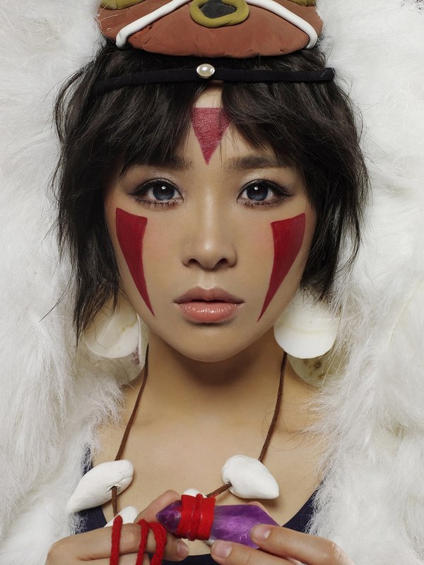 Princess mononoke - Cosplay, Girls, Princess mononoke, , Longpost