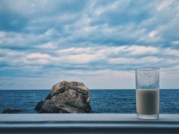 I drank half the sky - Milk, Sea, My, Photo, Crimea, Russia, beauty, The photo, Foros