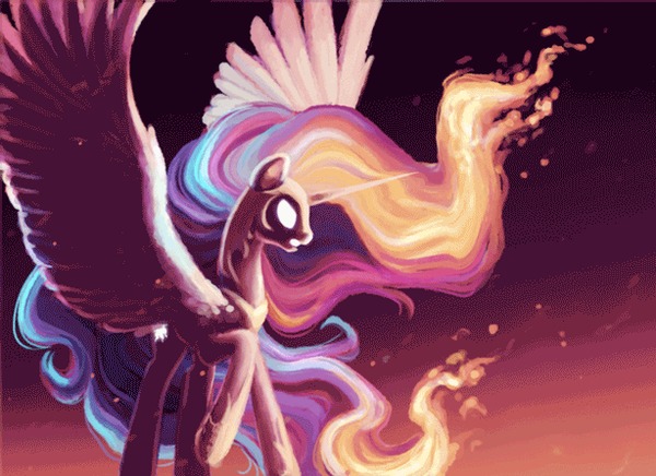 Ignite My Little Pony, Solar Flare, Princess Celestia, 