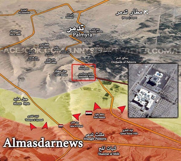 We remember how the SAA and the allies liberated Palmyra and compare it with the current terrorist offensive! - Syria, Palmyra, , , Bashar al-Assad, War in Syria, Politics, Longpost