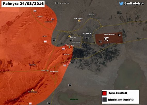 Вспоминаем как САА и союзники освобождали Пальмиру и сопоставляем с нынешним наступлением террористов! - Сирия, Пальмира, Тадмор, Наступление на Пальмиру, Башар асад, Война в сирии, Политика, Длиннопост