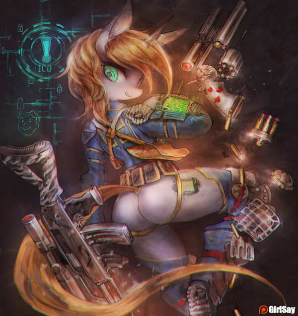 Littlepip My Little Pony, Fallout: Equestria, Littlepip, MLP Edge, Girlsay