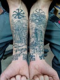 Tattoo Slavic, pagan themes - Tattoo, , Paganism, Longpost