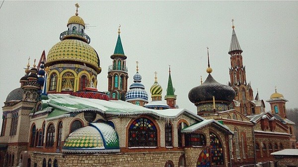 Temple of all religions. Kazan. - My, Kazan, Temple, Russia, Architecture