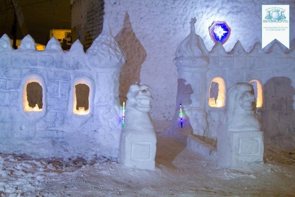 snow buildings - , Snow fortress, Longpost