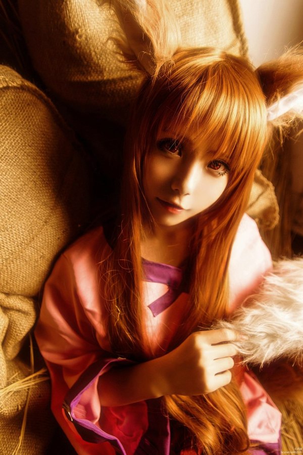 Cosplay based on the anime Spice and Wolf - Longpost, Milota, Cosplay, Anime