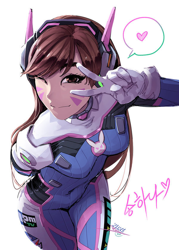 Love, d.va , , Overwatch, Dva, Vashperado