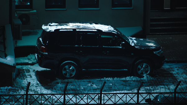 Looks like a scene from a spy movie - My, Photo, The photo, SUV, Canon