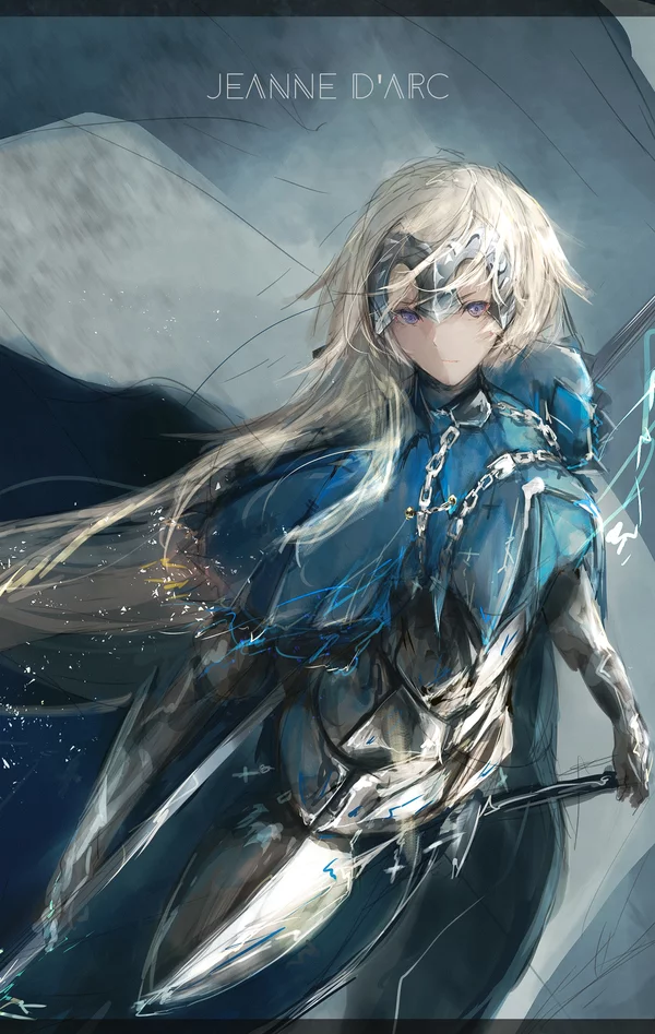 Jeanne D'arc - Anime Art, Аниме, Jeanne Darc, Fate, Fate Apocrypha