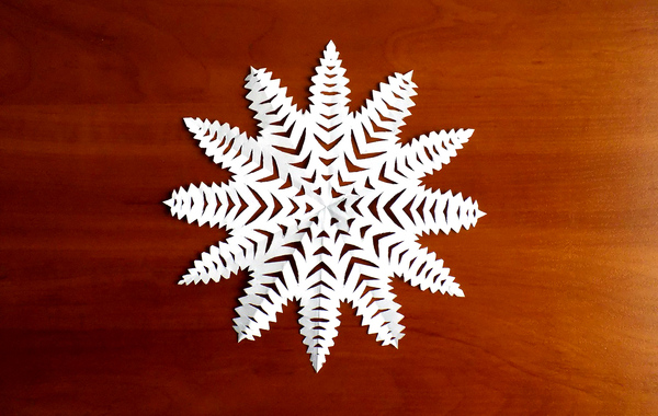 How do you like the snowflake? - My, Snowflake, New Year, Decor