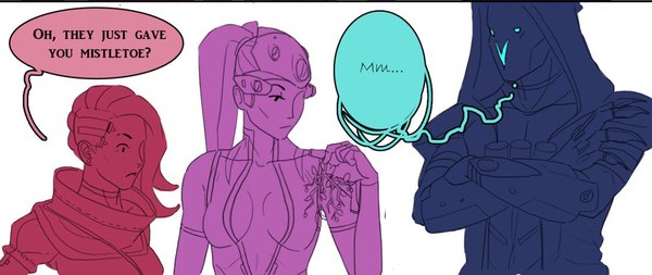    . Overwatch, Widowmaker, Reaper, Sombra,  , 