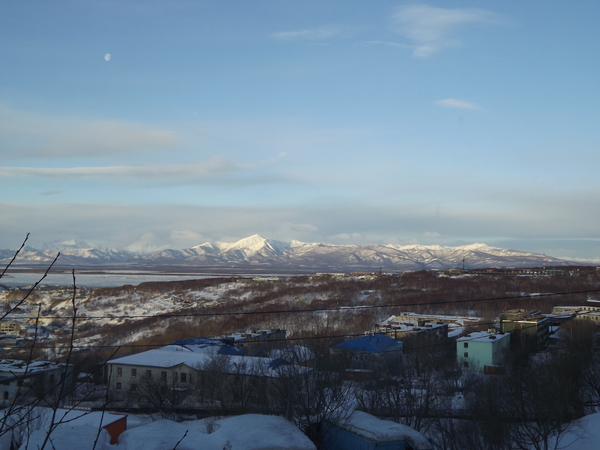 View from the window - My, Petropavlovsk-Kamchatsky, Photo, Kamchatka, The mountains