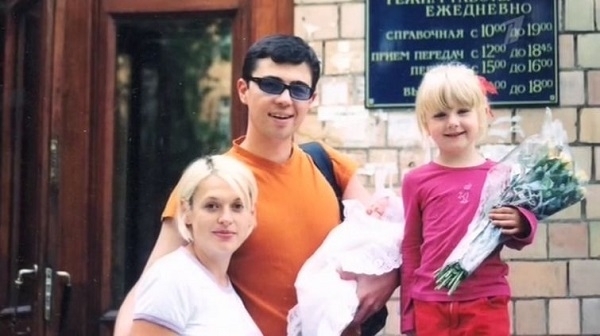 The family of Sergei Bodrov then and now. - Sergey Bodrov, It Was-It Was, After some time, Family, After years