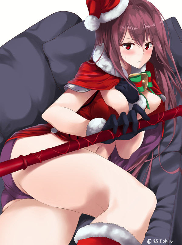 Scathach (fate grand order) - NSFW, Art, Anime, Anime art, Fate grand order