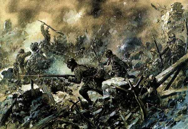 fiery hell underground - League of Historians, Verdun, World War I, , 1916