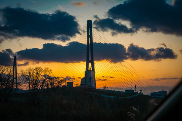 My birthday is alone - My, Vladivostok, The photo, , , Sunset