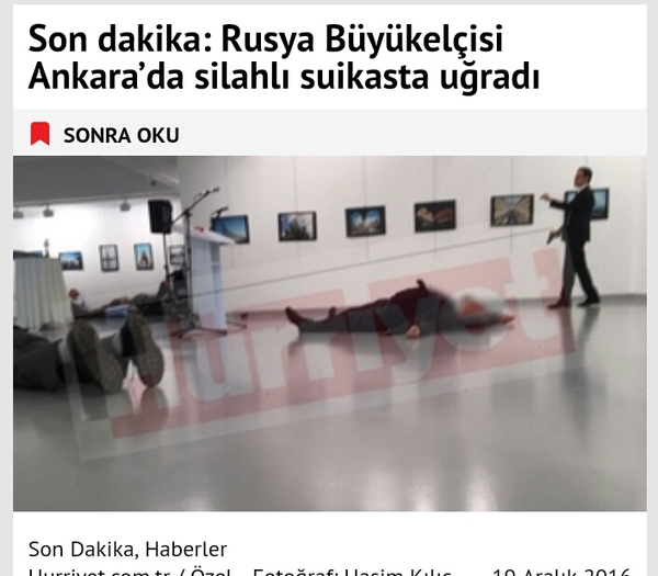 The Russian consul in Turkey was killed or wounded. - Turkey, Russia, Politics