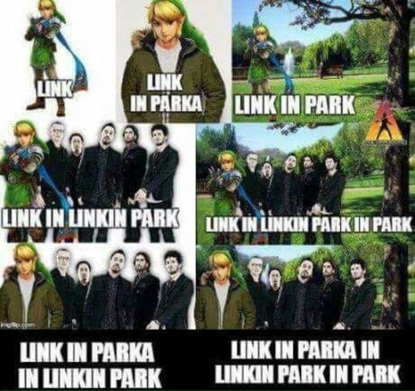 Link - The legend of zelda, Linkin park