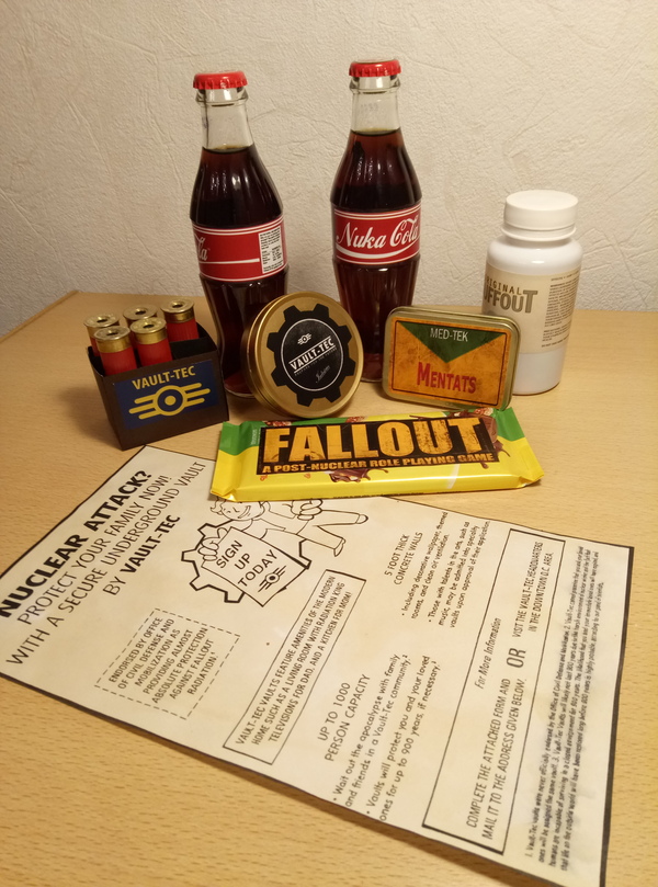 Подарок в стиле Fallout. - Моё, Fallout, Игры, Подарки, Длиннопост