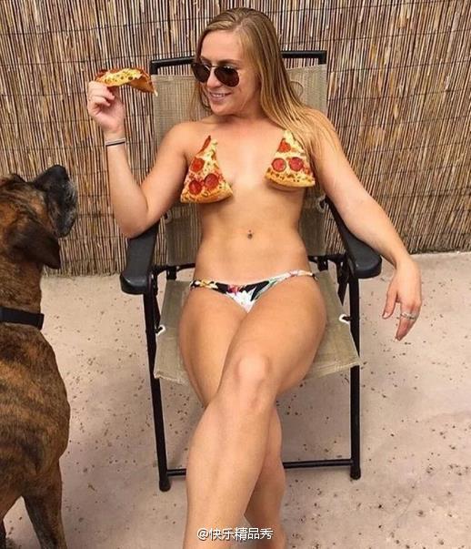 Mmm... pizza - NSFW, Pizza, Dog, Girls