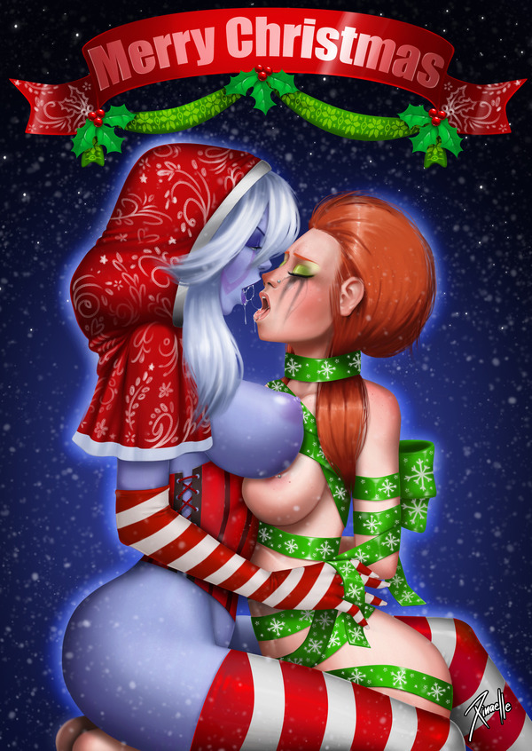 Holiday greetings - NSFW, Dota 2, , Windranger, Rule 34, Xinaelle