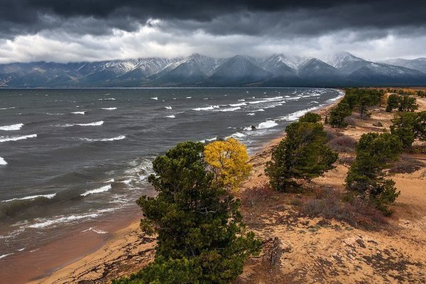 Славное море, великий Байкал - Горы, Байкал, Бурятия