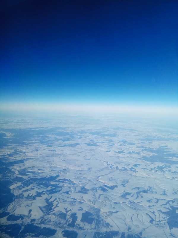 On a plane to space. - My, The photo, Space, Xiaomi, My