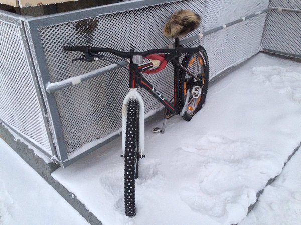 Warm up the most important)) - Yakutia, A bike, Heat