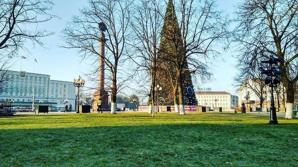 Новогодний декабрь в Калининграде