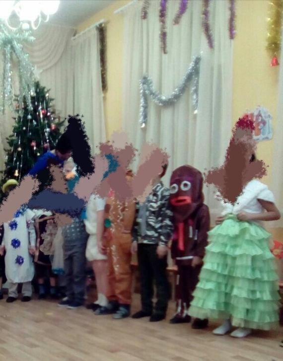 Mom, do I really look like a gingerbread man?! - My, Fun, Carnival, Kindergarten