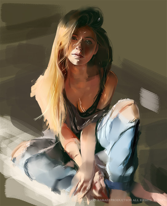 Young woman - Art, Girls, 