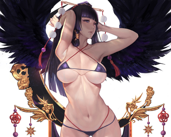 Nyotengu - NSFW, Anime Art, Картинки, Клубничка, Игры, Dead Or Alive, Dead Or Alive (серия игр)