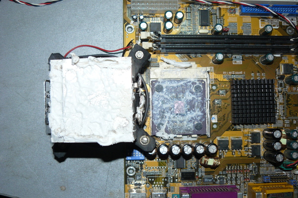 Thermal paste with menthol flavor. - Computer, Users, My master is an idiot, Service, Longpost