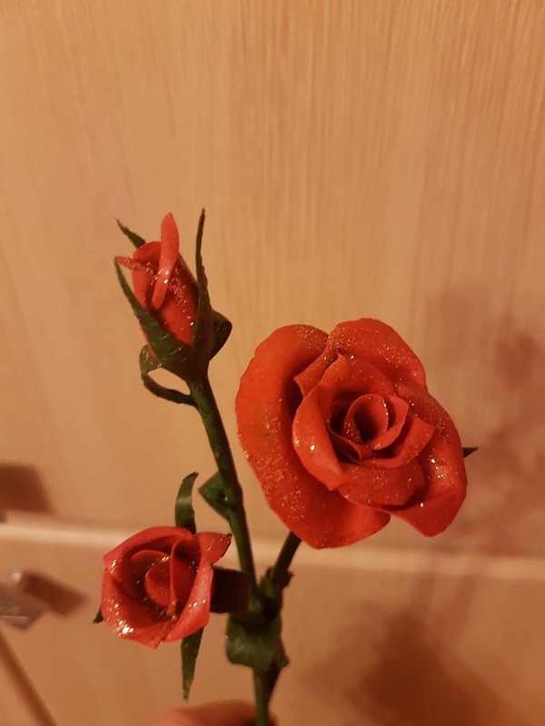 Розы из хлеба Творчество, Хлеб, Флористика, Ручная работа, Длиннопост