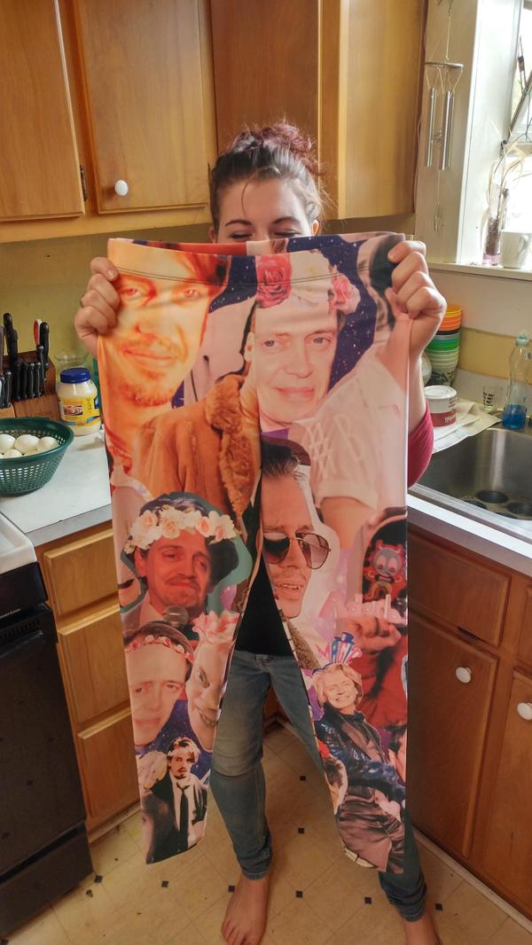 My sister got Steve Buscemi leggings - Steve Buscemi, Leggings, 