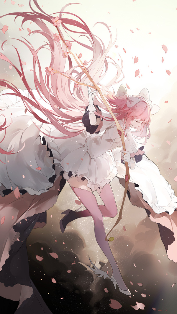 Madoka - Mahou Shoujo Madoka Magica, Madoka Kaname, Арт, Аниме, Anime Art