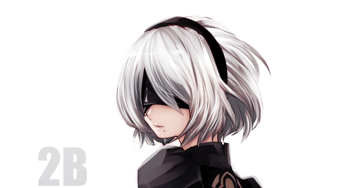 Anime Art - NSFW, Аниме, Anime Art, NIER Automata, Yorha unit No 2 type B, Не аниме, Игры