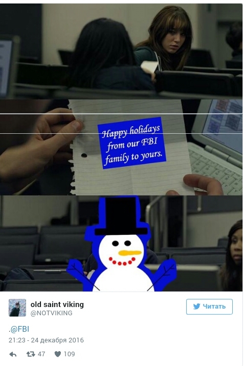 Painted postcard from the FBI caused a heated discussion on the Internet - Twitter, FBI, Postcard, Discussion, Longpost