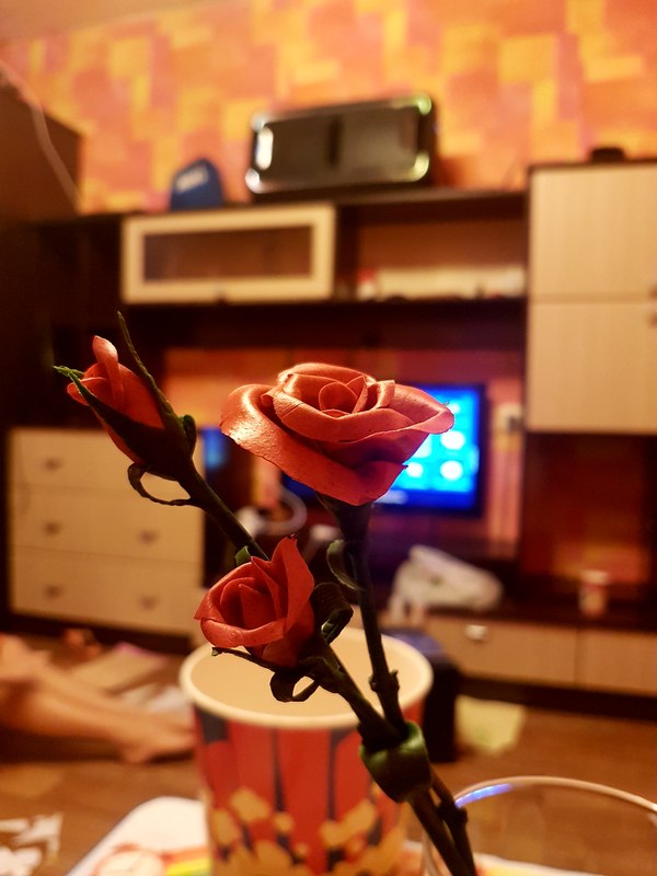 Розы из хлеба Творчество, Хлеб, Флористика, Ручная работа, Длиннопост