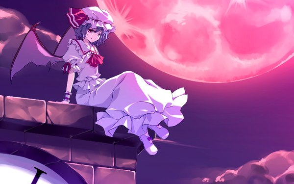 Remilia scarlet - Anime art, Touhou, Remilia scarlet, Not anime