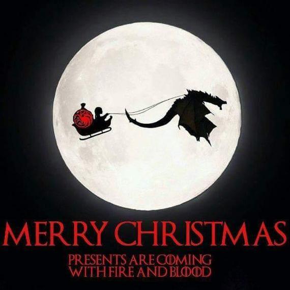 Happy holiday! - The nightmare before christmas, Christmas, Game of Thrones, Daenerys Targaryen, Presents