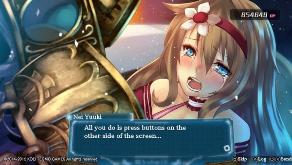 All you do is poke buttons on the other side of the screen! - Games, Fourth Wall, Playstation vita, Playstation 3