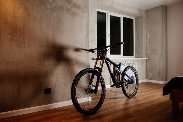 Updated DH machine. - My, A bike, Downhill, Downhill, Photo, Sport