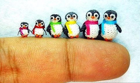 Knitted miniatures SuAmi. - Not mine, , Interesting, Longpost