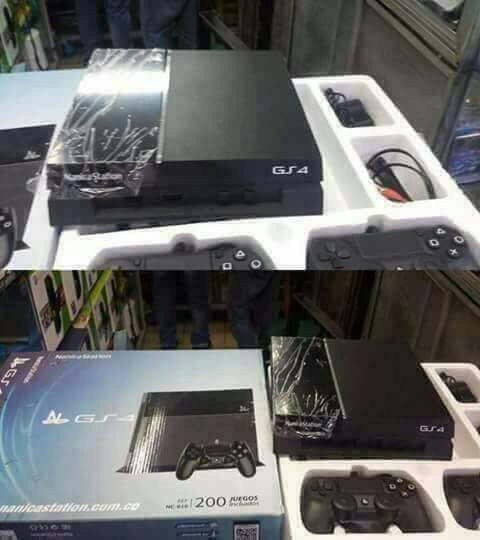 Parents gave the console for the New Year and can't understand why I'm not happy - China, Consoles, Fake