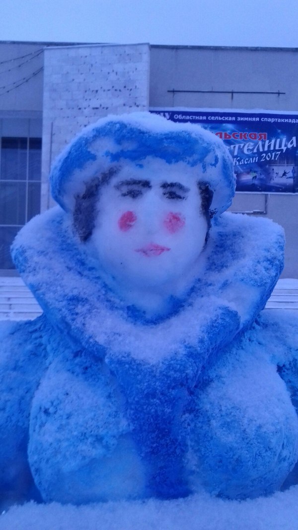 Snow Maiden from the Chelyabinsk region - New Year, Snow Maiden, Chelyabinsk region, Casley