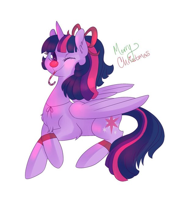 Twilight the red nosed alicorn My Little Pony, Twilight Sparkle, 