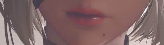 Charming lips - NIER Automata, Lips, Fetishism, Yorha unit No 2 type B