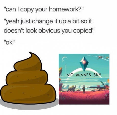 No man's shit  , 9GAG, No Man`s Sky, 